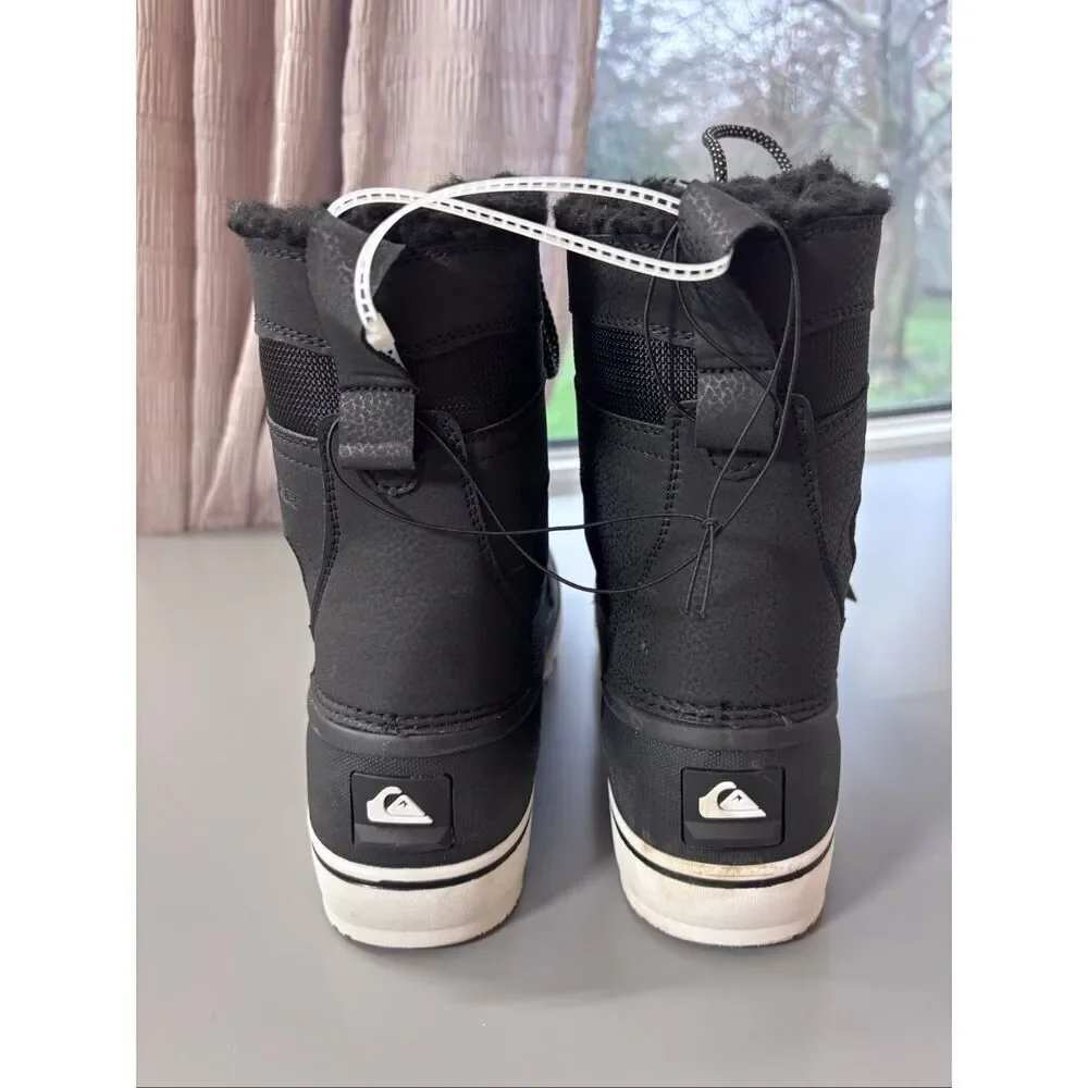 Quicksilver Sub Zero Hi Snowboot black Mens Size 9